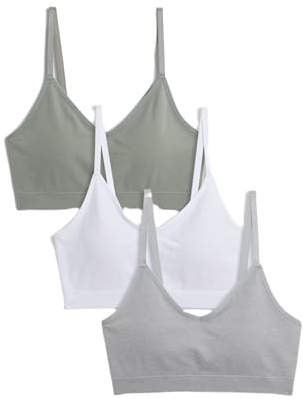 Marks & Spencer Damen BH 3er-Pack Regular | Mit Bügel, Bralette, Verstellbare Träger, Nahtlos