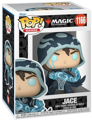 Funko POP! Games: Magic: The Gathering (MTG) - Jace | Offizieller Fanartikel und Merch - Vinyl Sammelfigur als Regal Deko - Geschenkidee zum Geburtstag für Fans und Sammler