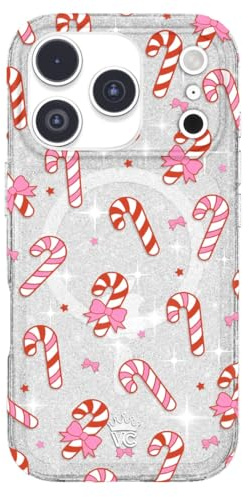 VELVET CAVIAR Case for iPhone 17 Pro | Compatible with MagSafe | 10ft Drop Tested | Protective Designer Cases | Peppermint Princess