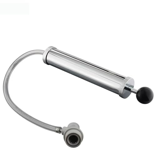 Premium-Bierfass-Gaspumpe – CO2-Pumpe mit Gasballverriegelung for selbstgebrautes Fass – 20,3 cm Party-Zapfhahn-Set