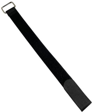 Alfatex® di Velcro® Cinghia di marca resistente con fibbia in metallo 3 cm x 40 cm, 1 pezzo