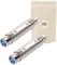 Adaptout 2x Connettore accoppiatore XLR 3 poli pin femmina/femmina per cavo prolunga estensione - Connettore stereo in ABS e metallo marca francese