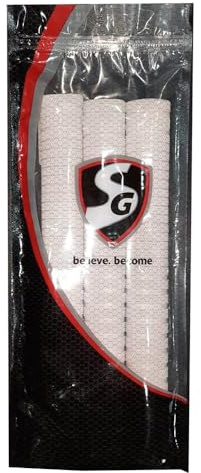 SG Cricket fladdermus grepp Hexa vit (förpackning med 3)