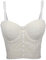 Woboren Mujer Corsé Bustier de Overbust Sujetador corsé Crop Top