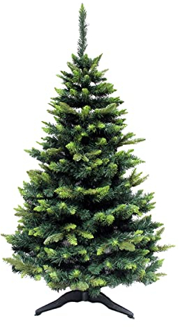 Künstlicher Weihnachtsbaum 180 cm Fichte Spritzguss PVC Mix Tannenbaum sehr realistisch mit Ständer künstliche Tanne Kunsttanne