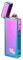 dachance – Briquet électrique personnalisable, résistant au vent, rechargeable par USB, double arc, pour le camping, cadeau de la Saint-Valentin (cœur magique)