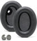Earpads Cushions Ersatz für Sony WH-1000XM4 Over-Ear Kopfhörer, kompatible WH1000XM4 Ohrpolster mit weicherem Proteinleder, Geräuschisolierung Memory Foam, Schwarz