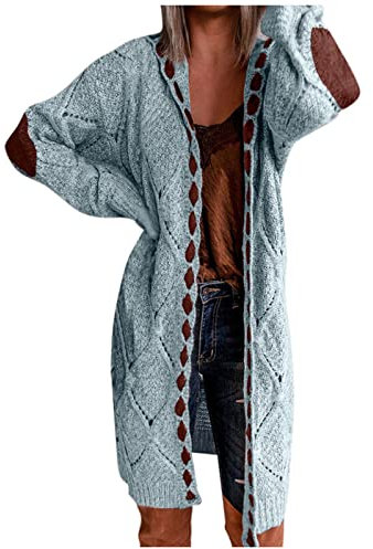 Strickjacke Flieder Cardigan Cardigan Strickpullover Jacke