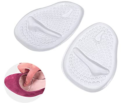 FRCOLOR Vorfußpolster Für High Heels Einlegesohlen Zur Schmerzlinderung Transparent Effektive Massage Für Verbesserte Durchblutung Leicht Anzuwendende Einlagen
