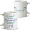 LolaPix Entrenador futbol. Taza personalizada. Tazas de cafe originales. Regalo entrenador. Regalo entrenadora. Taza cerámica 330 ml.