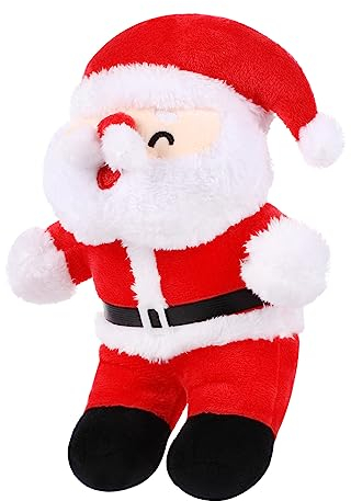 BCOATH 1 Stück Weihnachtsmannpuppe Für Kinder Weihnachten Kinder Weihnachtsdekoration Puppe Plüsch Weihnachtsmann Spielzeug Weihnachtsdekoration