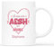 𝗖𝗔𝗗𝗘𝗔𝗨 𝗣𝗟𝗨𝗦 Mug Personnalisé Prénom - Je Suis Une AESH Qui Déchire - Cadeau AESH, Idée Cadeau Pour AESH, Tasse Personnalisé AESH, Mug AESH, Tasse Personnalisée AESH, Mug Merci AESH
