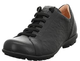 THINK! Herren Kong chromfrei gegerbte nachhaltige Halbschuhe, SCHWARZ 0000