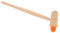 GARVALON Massagehammer Zurück Hammer Rückenmassagegerät Massagestab Für Den Körper Massage-tools Hammer Für Muskeln Muskelmassagegerät Körper Hammer Handmassagegerät Kieselgel