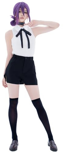 OSIAS Anime Chainsaw Man Reze Cosplay Costume (S)