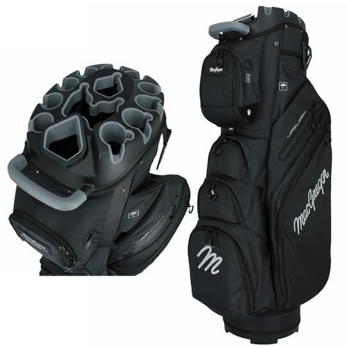 MacGregor Golf MACLOCK Ultimate Divider System Trolley Bag (Black)