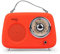 Roxel RFM01 Retro FM Radio Party speaker – Timeless Design, Superior Sound, FM Radio, MP3 Playback & Wireless BT Streaming, Perfect as a Gift (Red)