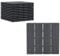 Outsunny Set de 11 Piezas Baldosas de Exterior 30x30 cm 1 m² Suelo de Jardín Exterior Antideslizantes y Resistentes al Clima de Fácil Instalación para Jardín Terraza Balcón Gris