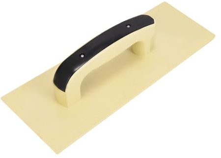 Truelle à ciment lisse avec poignée ergonomique multifonctionnelle avec surfaces lisses pour mur sol et projets extérieurs