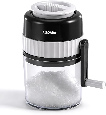 ALLOADA Slush Maschine Manuell - Rasiertes Eis Crushed Ice Slush