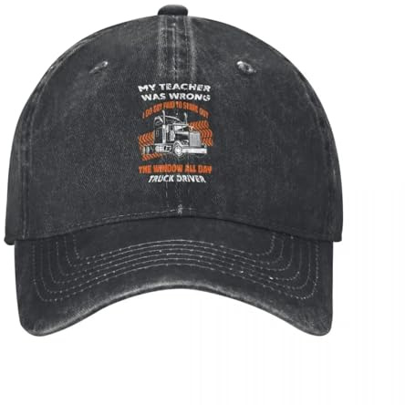Generisch Warmer Hut LKW-Fahrer LKW-Fahrer Demin-Kappe Leichte Mütze Damen-Baseballkappe Geschenk
