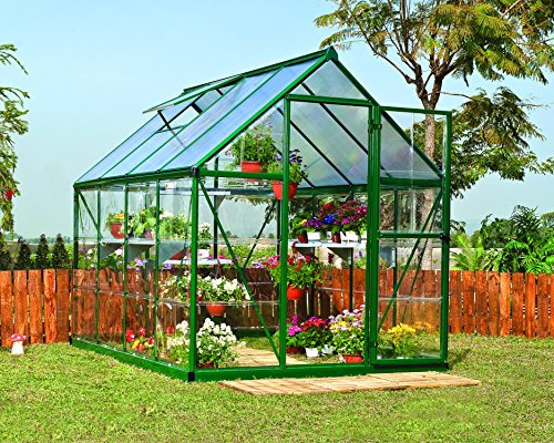Palram HYBRID 6X8 GREEN GREENHOUSE