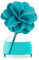 Diffusore di Profumo di Muhà da 200Ml. Flower Diffuser Realizzato in Vetro E Legno, Dimensioni: 142X142X237 Mm. Oggetto di Colore Azzurro E Frangranza: Brezza Marina. La Referenza È H16
