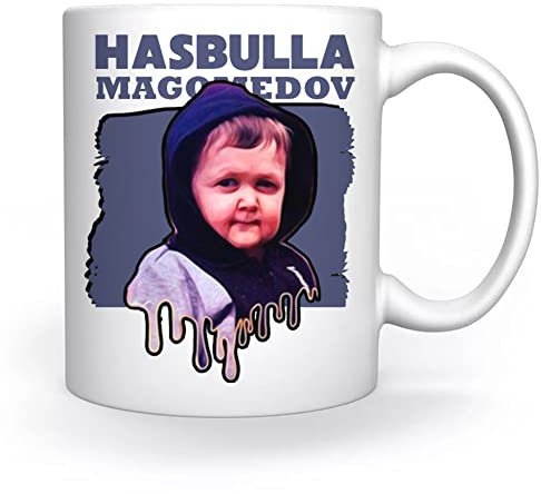 Hasbulla Magomedov Tasse Weiß Für Kaffee Tee Cappuccino Kakao Mug White Coffee Tea Cacoa