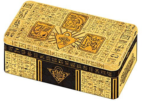 Yu-Gi-Oh! TRADING CARD GAME of The Pharaoh’s Gods Case (enthält 12 TIN-Boxen) – 1. Auflage – Deutsche Ausgabe