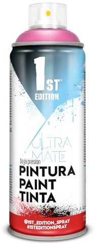 1ST EDITION PINTURA EN SPRAY 520cc / 300ml MATE ROSA CHICLE REF 647