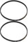 YINETTECH 2pcs Courroies d'entraînement pour Ponceuse ? Bande Compatible avec Makita 9404 9903 9920 225084-9 Ponceuse ? Bande Synchro Courroie en Caoutchouc ? Boucle Fermée 330mm de Circonférence