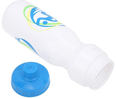 Flasche Sport Wasserflasche, 750ml Radfahren Mountainbike (Blue Cover Blue Mouth (freigeistig))