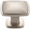 KOOFIZO 30-Pack Stepped Square Cabinet Knob - Brushed Nickel Pull Handle (31mm / 1.2 Inch) for Kitchen Cupboard Door, Bedroom Dresser Drawer, Bathroom Wardrobe Hardware