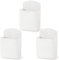 VACONICO 3 Pcs Wall Remote Control Holders, TV Remote Holders, Self Adhesive Marker Holder Wall Mount Pen Holders Storage Organizer for Home Office School (White)