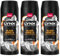 Lynx Fine Fragrance Collection 72 Hour Fresh, Odour and Sweat Protection Premium Deodorant Body Spray Infused with Essential Oil for Men 150 ml, 3 Pack (Black Vanilla)