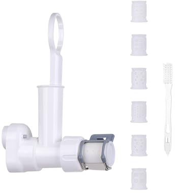 NieKe Mixer Accessories, Compatible For Kitchenaid Stand Mixer With 6 Different Shapes Of Pasta Outlet Durable Pasta Attachment