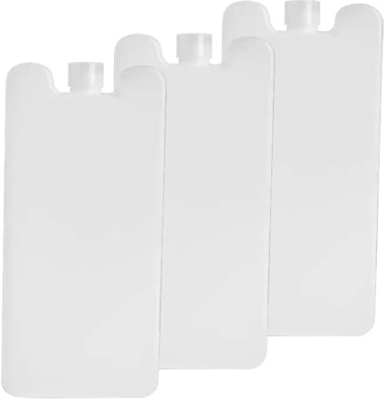 JCUGSBS Set Freezerini Ice Pack Extra Piatti Pratici Piccoli Comodi di 250 ml cad. Ideali per Portapranzi, Porta Bottiglie Termico, Piccole e Piccolissime Borse Frigo - Grande qualità Refrigerante