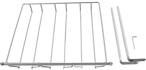 Portabicchieri da vino in acciaio inox, portabicchieri salvaspazio per cucina soggiorno bagno