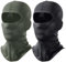 WTACTFUL 2pcs Sturmhaube Motorrad Sommer Atmungsaktiv Sturmmaske Schwarz Grün Balaclava Ski Maske für Motorrad Fahren Snowboarden Herren/Damen