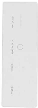 Objektiv-Mikrometer, Mikroskop-Tisch-Mikrometer, 9 X 4 X 2, Mikroskop, Objektiv-Mikrometer, Kalibrierung, Objektträger, Tisch-Mikrometer, Div. 0, 01 Mm, Kalibrierung,