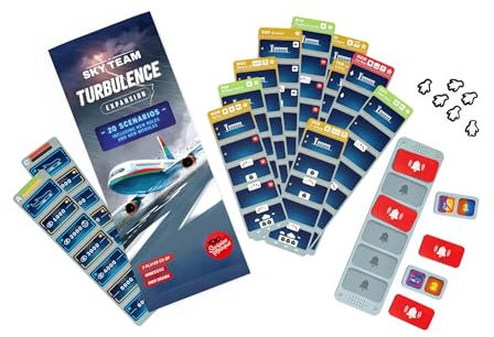 Scorpion Masqué Sky Team Turbulence Expansion | Kooperatives Würfelspiel | ab 12 Jahren | 2 Spieler | 20 Minuten