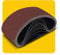 100x560mm Sanding Belt Assorted Pack, 10 Pcs (2 Each of 60/80/120/240/400 Grits), Aluminum Oxide for Sanders