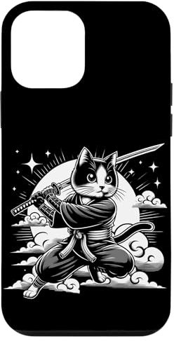iPhone 12 mini Cat Ninja Japanese Warrior Case