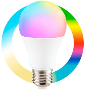 B·LED BARCELONA LED - Bombilla inteligente Smart WIFI RGBWW E27 9W - Blanco Cálido