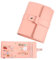 Earring Holder Organizer with Foldable Book Design, Earring Book Organizer, Portable Earring Holder Case, PU Leather Travel Earring Case, Travel Jewelry Organizer, Capable to Hold 42 Pairs (Pink)