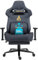 Andyou Silla de Oficina Gaming 12° - Respaldo Anatómico 155°, Base Giratoria 360°, Piel Antimanchas (Gris Grafito)