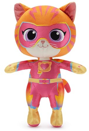 Disney Store Official - SuperKitties - Ginny - Kuscheltier - 25 cm/10 - Plüsch-Superheldenkatze - Ab der Geburt geeignet - Ab 0 Jahren