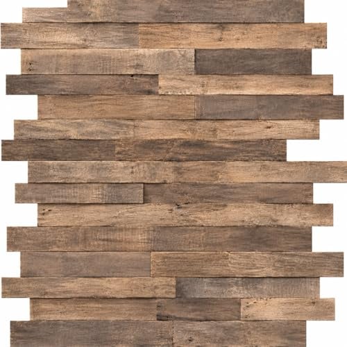 RETIMBER WORKS Altholz Wandverkleidung Holz Wand Eiche 0,8 m^2 pro Box, Holzverkleidung Wand, Holz Wandverkleidung Innen, Altholz Bretter, Wandpaneele Eiche