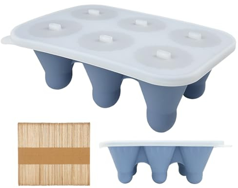 Eiscreme-Silikonform Badminton-Stil Deckel antihaft auslaufsicher