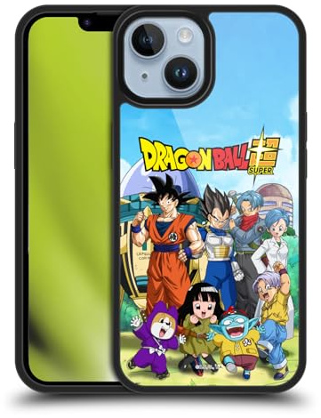 Head Case Designs Officially Licensed Dragon Ball Super Group Future Trunks Arc Characters Gel Armour Case [Military Grade Protection] Compatible With Apple iPhone 14
